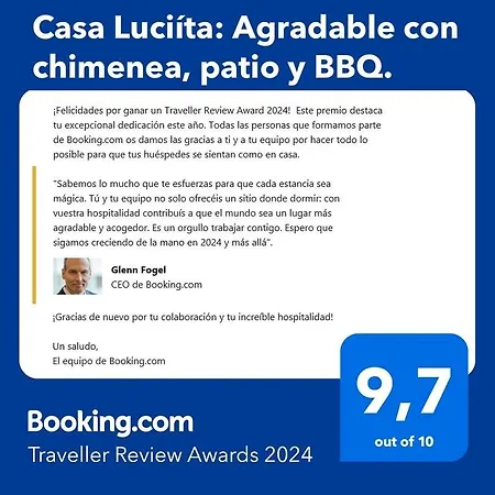Holiday home Casa Luciita: Agradable Con Chimenea, Patio Y Bbq. *